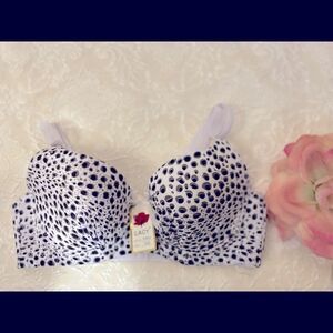 Lacy women’s leopard Design Sexy Push Up Bra 36B